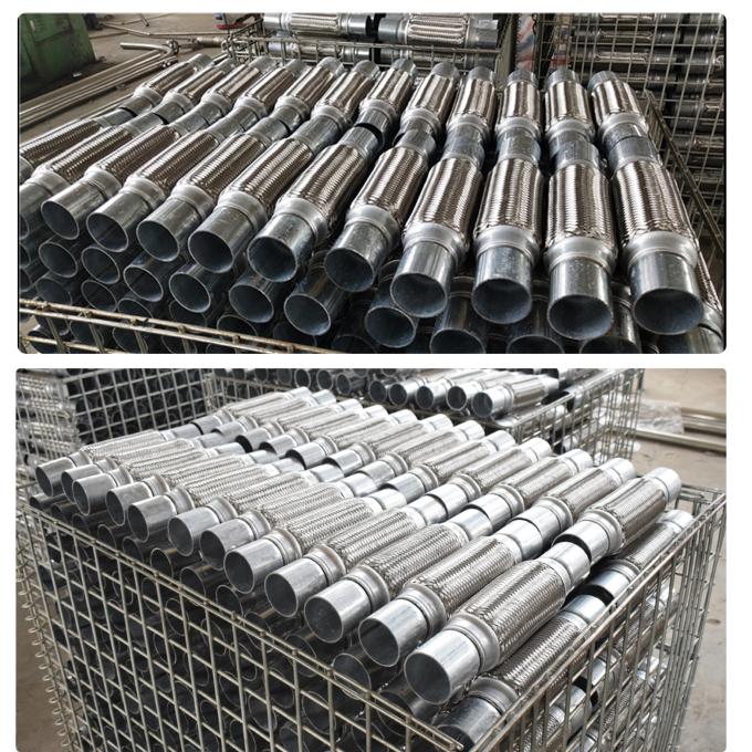 Universal Stainless Steel flexible exhaust bellow pipe for generator