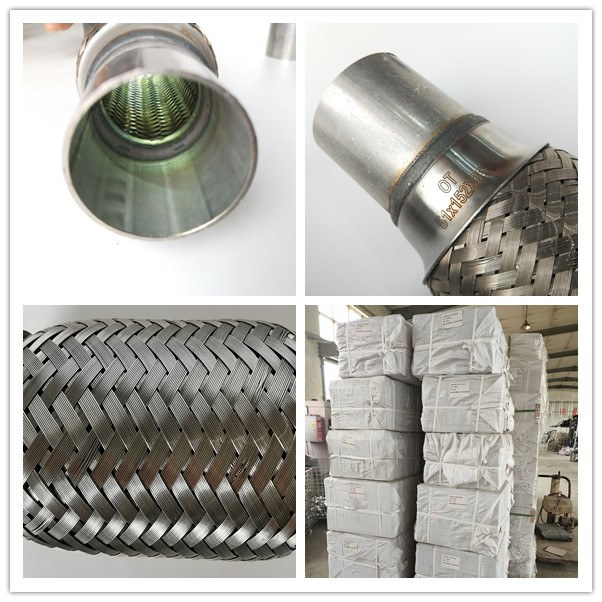 Stainless Steel Flexible Metal Corrugated Pipe For Auto Muffler