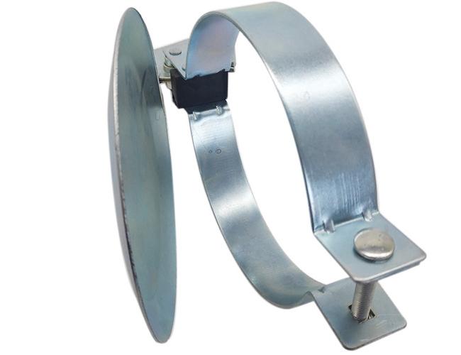 5" Zinc Exhaust Rain Cap For Straight Stacks Generator Sets