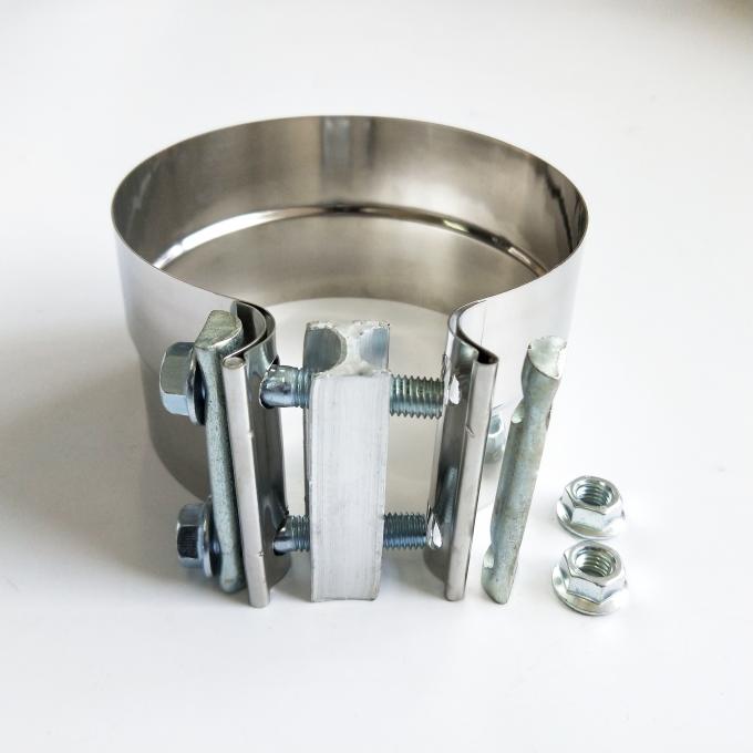 4" EASY SEAL S.S. Flatband Exhaust Clamp Stainless steel exhaust clamp