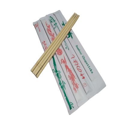 Customized Logo Disposable Paper Opp Wrapped Sushi Twin Tensoge Round Natural for Household/Restaurant/Hotel