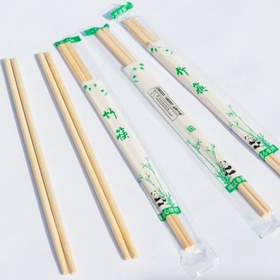 Custom Logo Round Disposable Bamboo Chopsticks for Flatware Type and Bulk Orders