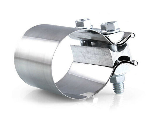 Stainless Steel Butt Joint Exhaust Repair Clamp Perfect Sealing Muffer / Downpipe  Clamp