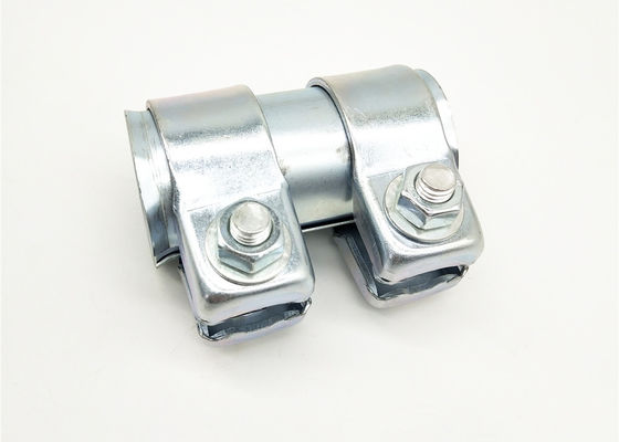 Zinc Plated and Stainless Steel Car Exhaust Clamp Galvanized Sleeve Exhaust Pipe Connector