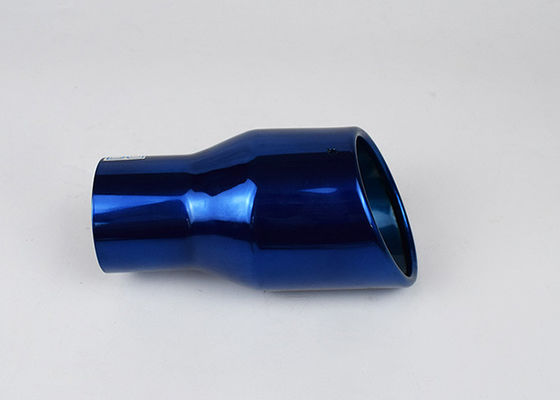 Corrosion Resistance Blue SS304 Car Exhaust Muffler Tip