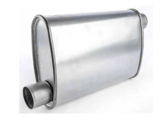 Stainless Steel Oval Shaped 2.25 Inch SS409 Universal Exhaust Muffler
