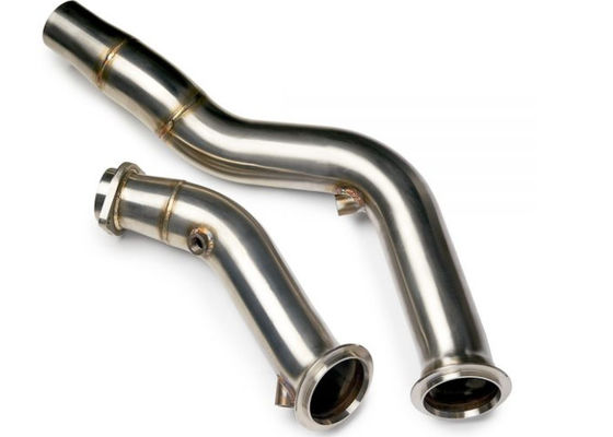 Tig Welding Stainless Steel Downpipes For BMW F80/F82 M3/M4/M2