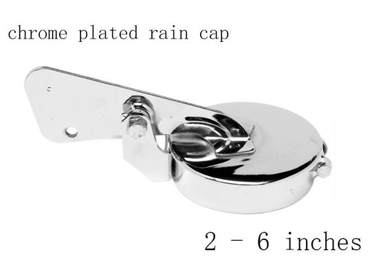 3 Inch Chrome Plated 2mm Exhaust Pipe Cap