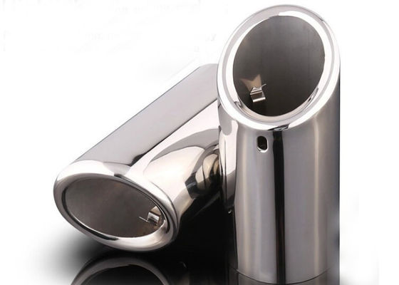304 Stainless Steel Car 2pcs Exhaust Muffler Tip Pipe