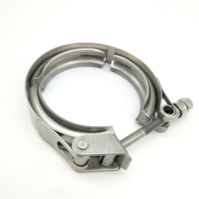 19mm 304 Stainless Steel V Band Clamps For Flanged Connection