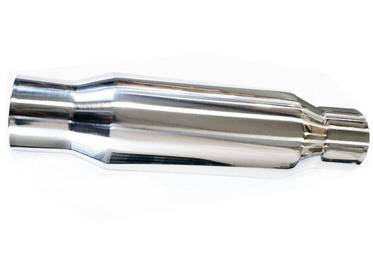 Inlet Outlet 3.5&quot; Length 18&quot; Car Exhaust Resonator