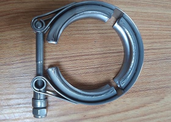 Custom 3 Inch Exhaust V Band Clamp With Male And Female Flange Kit