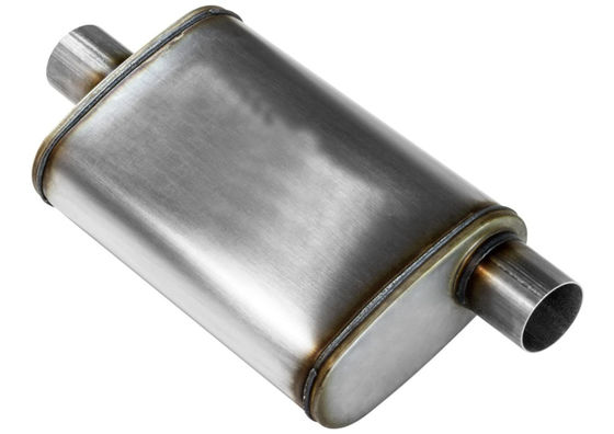 Universal 2.50&quot; Off / Cen 409 Stainless Steel Exhaust Muffler