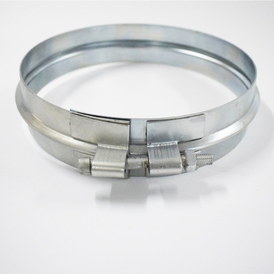 Dust Collection Galvanized Steel Hose Clamp 150mm - 600mm Size