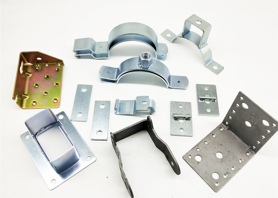 Oem Sheet Fabrication Custom Metal Stamping Parts Stainless Steel / Carbon Steel