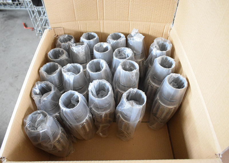 ID 57mm Overall 252mm exhaust pipe Vibration Absorb Truck Connector