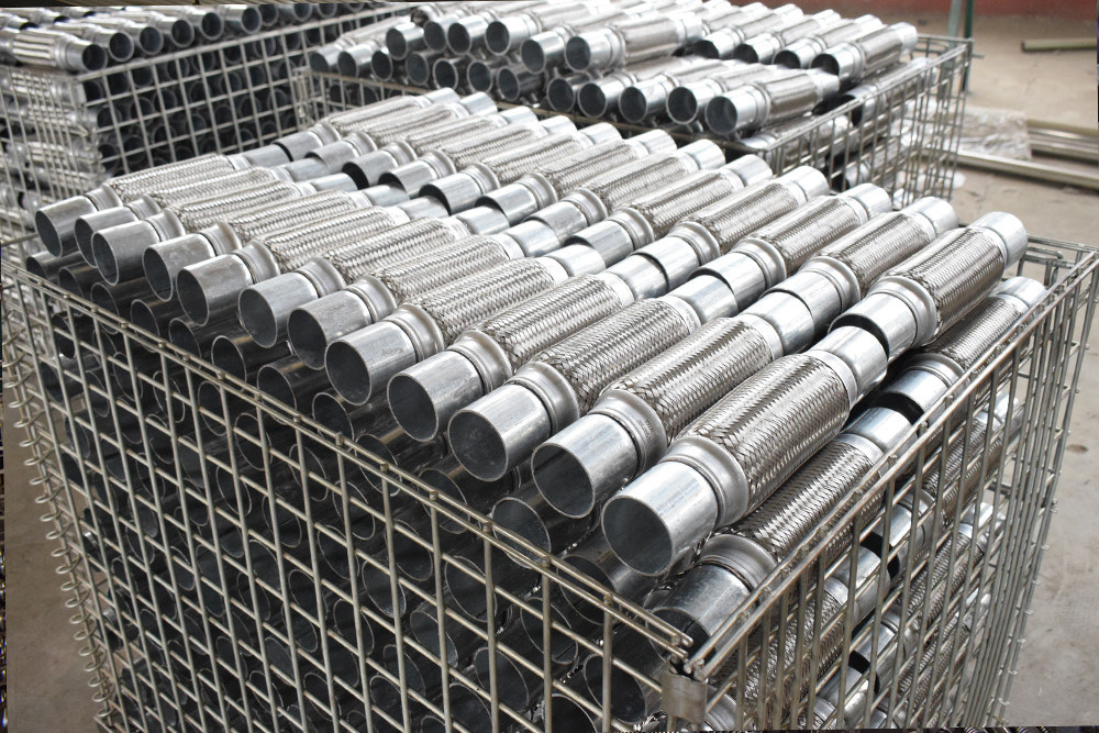 ID 57mm Overall 252mm exhaust pipe Vibration Absorb Truck Connector