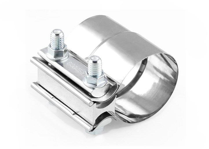 Stainless Steel Butt Joint Exhaust Repair Clamp Perfect Sealing Muffer