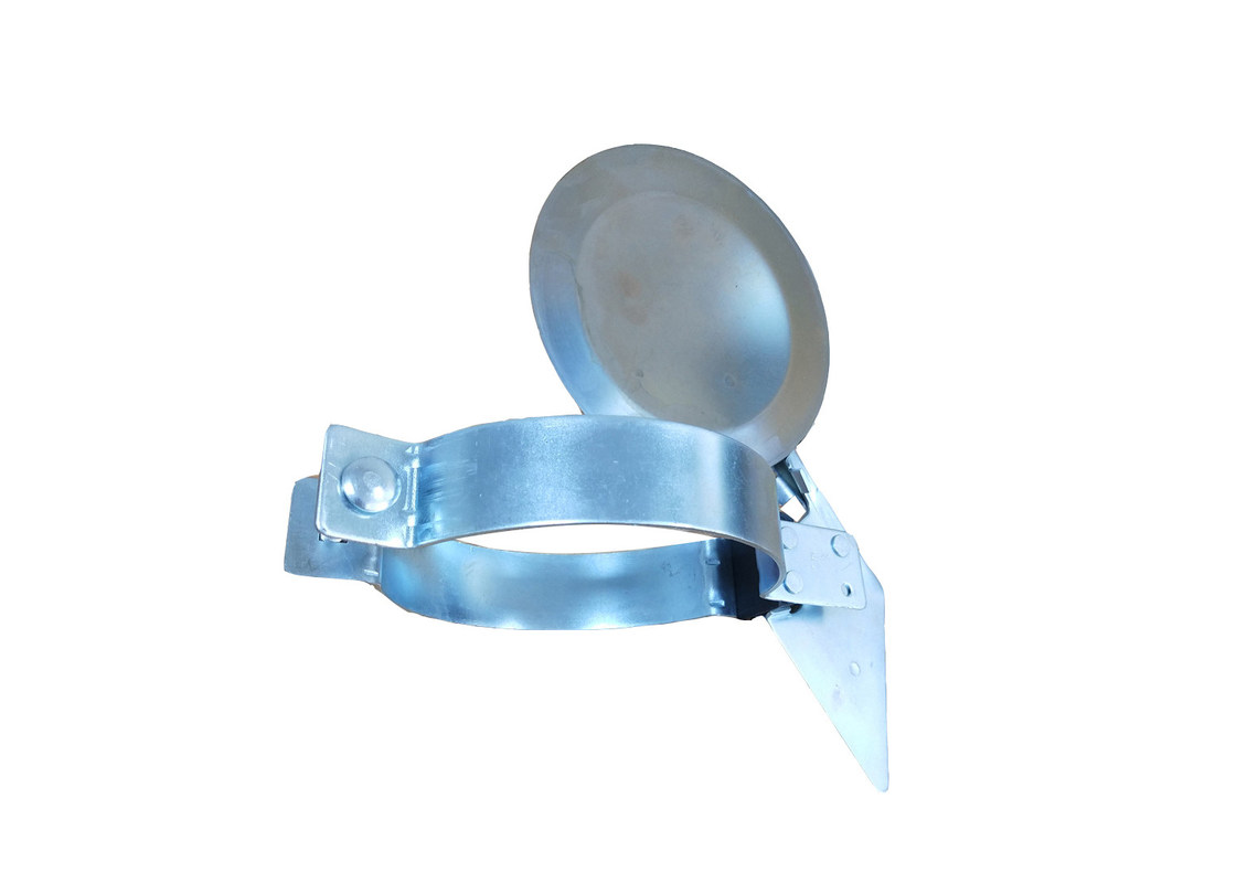 Mild steel 2mm 3mm Chrome 6" Rain Cap Pair For Mitered Cut Exhaust Stacks