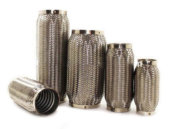 1.0mm 2"×6" Stainless Steel Exhaust Flex Pipe For Generator