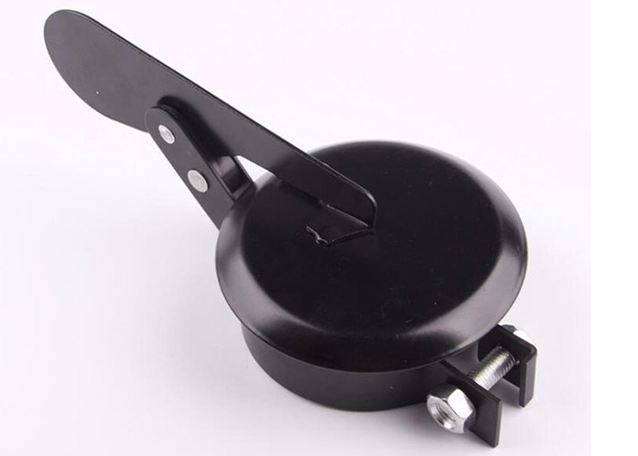 Black Powder Coated 13/4" OD Motorcycle Exhaust Rain Cap Flapper