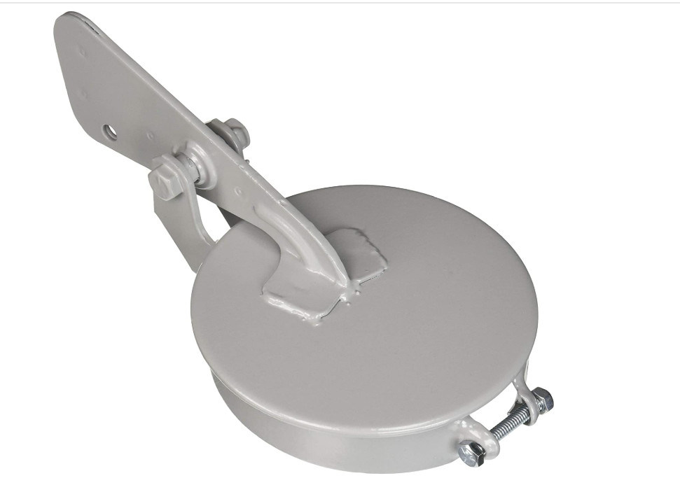 Aluminized Counter Balance Exhaust Stack Rain Cap With 3.0" Outside