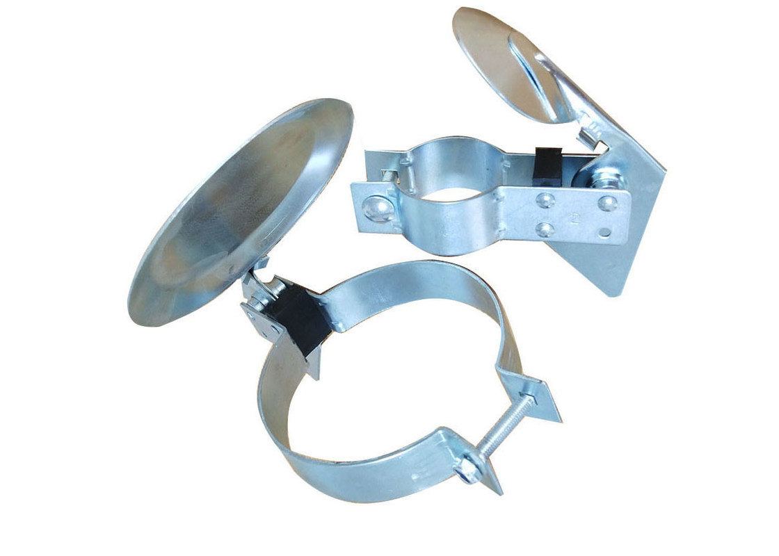 Bulldozer Pump Muffler Exhaust Stack Flapper Bucket Dia 88mm Galvanized