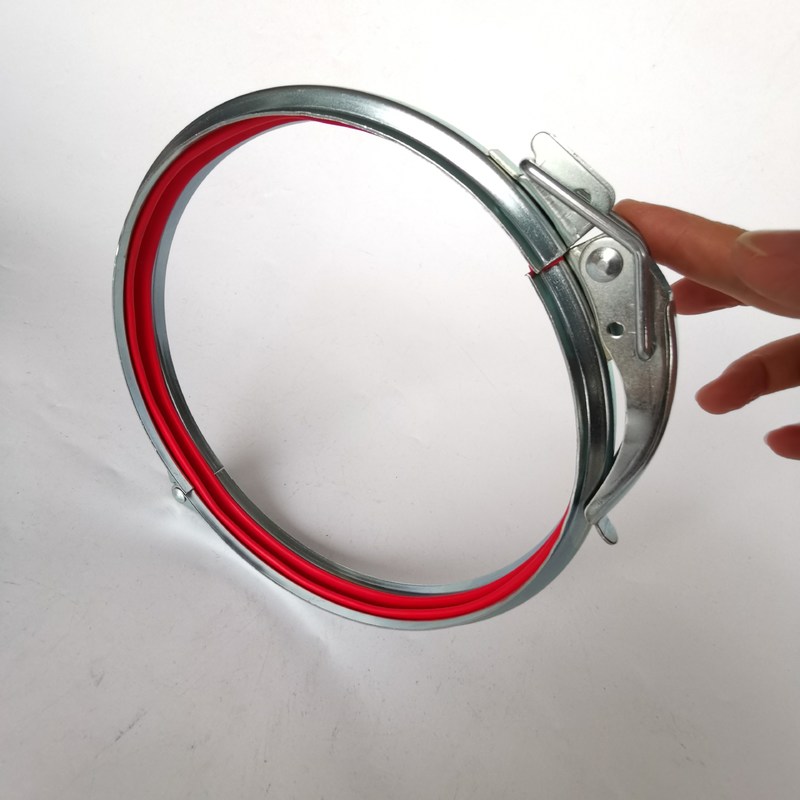 Dust Collector Ducting Galvanized Steel Clamps 10" Quick Fit