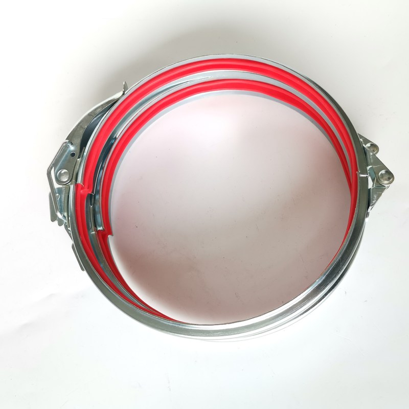 Dust Collector Ducting Galvanized Steel Clamps 10" Quick Fit