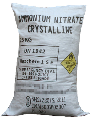Medical Use Non Coated Ammonium Nitrate Crystals CAN 34% N NH4NO3