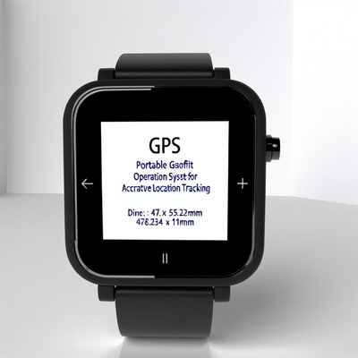 Portable GPS Smartwatch Gaofit Operation System for Accurate Location Tracking