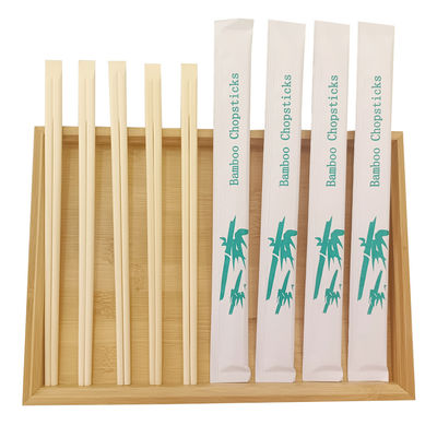 Tensoge Custom Chopsrticks Full Paper Set Biodegradable Disposable Bamboo Chopsticks for Modern Style