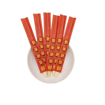 210mm/240mm*4.3mm/4.8mm/5.0mm 100% Natural Color Tensoge Custom Bamboo Chopsticks Disposable Tensoge Chopsticks