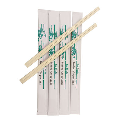 210mm/240mm*4.3mm/4.8mm/5.0mm 100% Natural Color Tensoge Custom Bamboo Chopsticks Disposable Tensoge Chopsticks