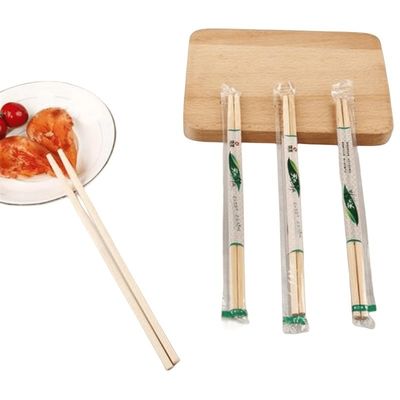 Paper Sleeve Packing Bamboo Round Chopsticks for Household/Restaurant/Hotel and Samples Free. Freight Collect