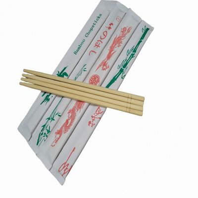 Customized Logo Disposable Paper Opp Wrapped Sushi Twin Tensoge Round Natural for Household/Restaurant/Hotel