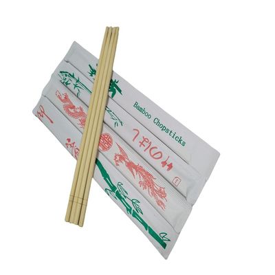 Customized Logo Disposable Paper Opp Wrapped Sushi Twin Tensoge Round Natural for Household/Restaurant/Hotel