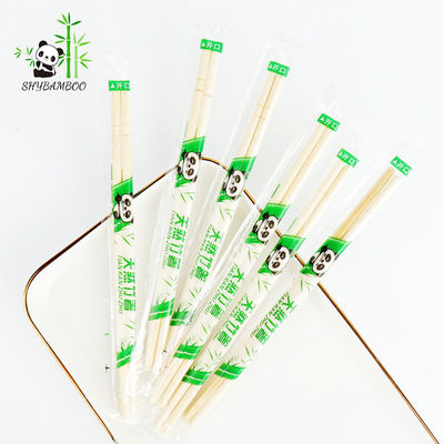 Favorable Advantage Customized Logo Acceptable Disposable Bamboo Chopsticks for Manufacturers