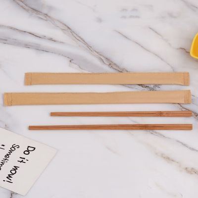 Eco-Friendly Bamboo Chopsticks 100% Natural Carbonized Tensoge Custom Print and Disposable for Household/Restaurant/Hotel