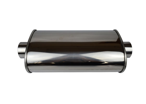 Dual 2.5&quot; 1.2mm SS304 Generator Muffler Silencer