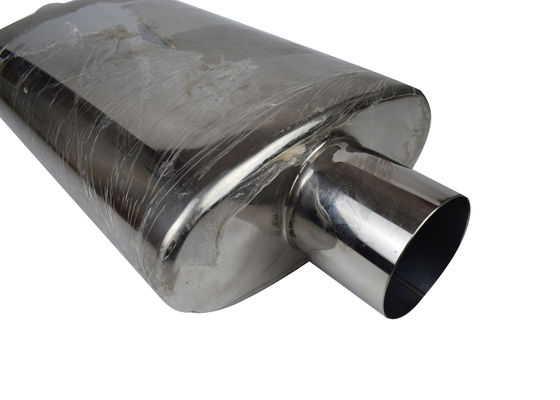 Dual 2.5&quot; 1.2mm SS304 Generator Muffler Silencer