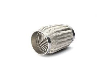 10" Long X 2.5" Stainless steel Exhaust Flex Flexible Bellow Double Braid