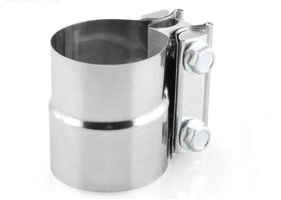 Heavy Duty Stainless Steel Lap Joint Exhaust Band Clamp Exhaust Clamp Butt Joint