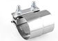 Heavy Duty Stainless Steel Lap Joint Exhaust Band Clamp Exhaust Clamp Butt Joint