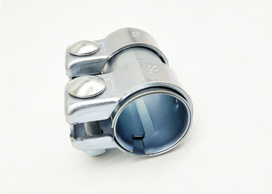 Zinc Plated and Stainless Steel Car Exhaust Clamp Galvanized Sleeve Exhaust Pipe Connector