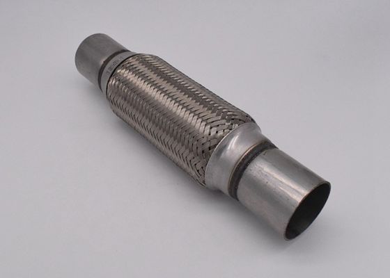 1.2mm 2.25 Inch Stainless Steel Exhaust Flex Pipe With Nipples