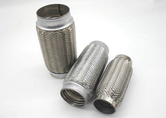 SS201 3.5 Inch Stainless Steel Flexible Exhaust Tubing For Muffler