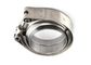Exhaust Stack Pipe Muffler Clamps , Stainless Steel Exhaust Band Clamp