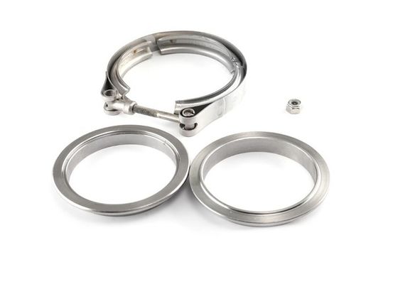 3.0 Inch Galvanized SS201  Exhaust Pipe Connector Clamp