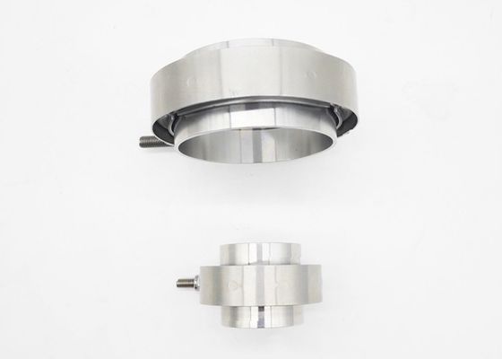 Quick Release Grooved 6 Inch Stainless Steel Exhaust Clamps